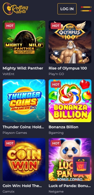 Rolling Slots games